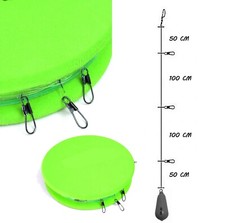 MONTATURA TATAKI 2PZ CALAMARI  SOLO TERMINALE OPPAI CON MOSCHETTONI NO YAMASHITA