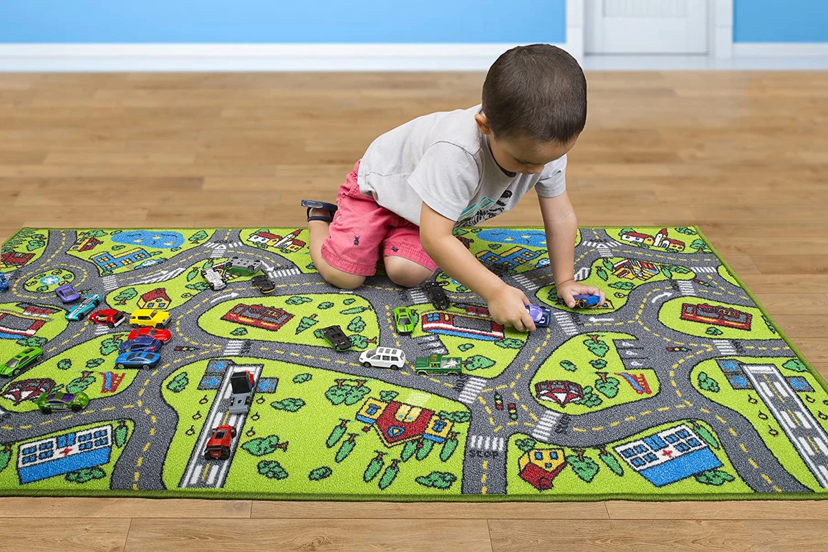 Toy car cheap play mat