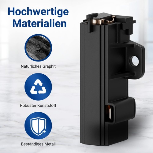 2x Motorkohle Kohlebürsten für Quelle Privileg AEG Electrolux Sole 4006020152 - Bild 5 von 13