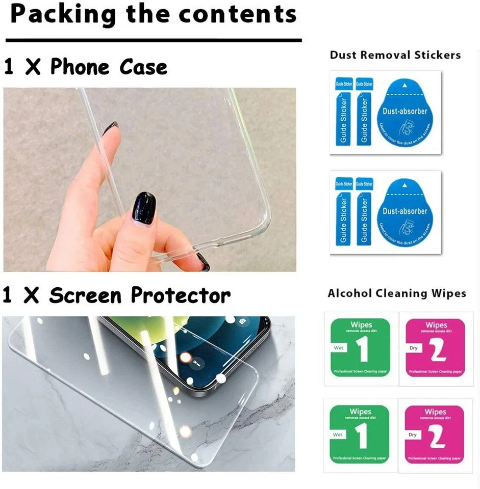 COVER CUSTODIA PER SAMSUNG GALAXY A16 4G 5G + PELLICOLA IN VETRO TEMPERATO NERO - Immagine 3 di 4