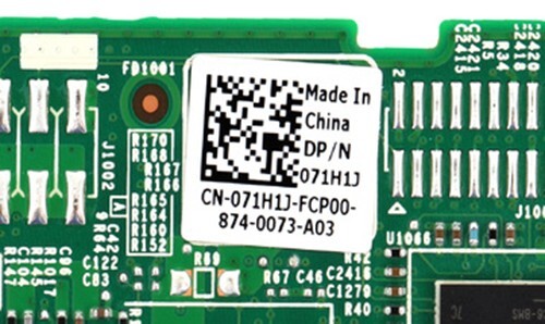Dell HBA330 SAS 12Gbs Mini Mono Host Bus Adapter Mezzanine Controller 71H1J - Picture 3 of 3