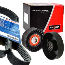 BOSCH 6PK1870 Keilrippenriemen + Rolle für MERCEDES C208 R170 W203 S202