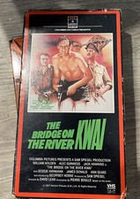RARE The Bridge On The River Kwai VHS 1985 RCA/Columbia Pictures Home Video New