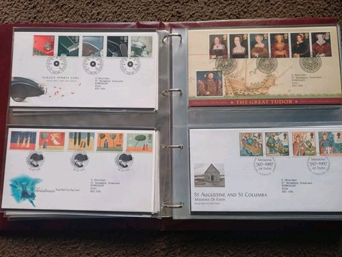 Royal Mail 1. Ersttagsbrief Album Jan 1994 - Jan 00, 65 Hüllen - Bild 8 von 18