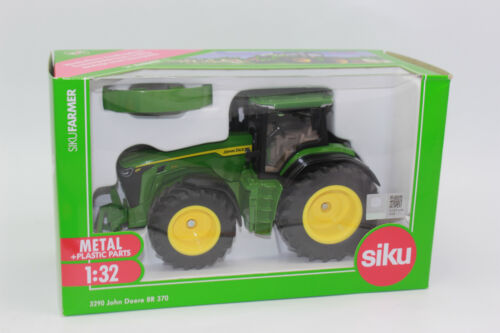 Tractor Siku 3290 JOHN DEERE 8R 370 FARMER SERIE 1:32 NUEVO en embalaje original - Imagen 2 de 10