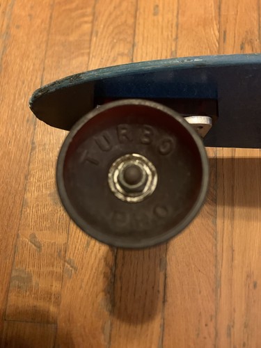 Bahne Vintage BLUE with Yellow Fiberglass Skateboard California Slalom Trucks - Picture 10 of 23