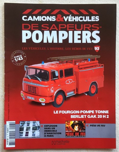 Camions & Véhicules des Sapeurs Pompiers Fascicules d'accompagnement (au choix) - Photo 94/130
