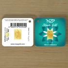 1x Gold Bar 0.01 Gram NZP Gold 999.9 Fine Gold Gold Bar 24 Carat 0.01g NEW!