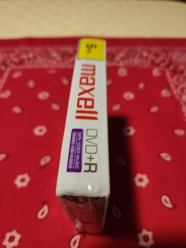 Maxell - DVD+R 4.7 GB 4x - storage media 5 Pack. Brand New, Sealed. 4 Hours Rec - Picture 4 of 9