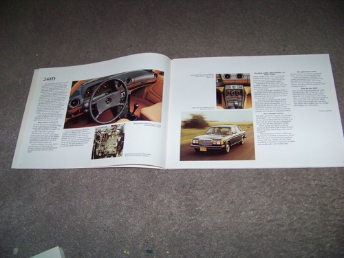 1980 Mercedes Benz 64 Page Brochure - Picture 3 of 6