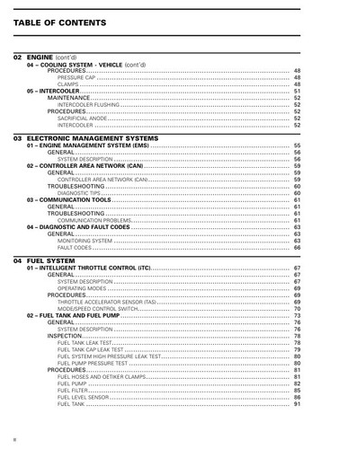 Seadoo RXP Service Manual | 2022 | MAILED CD OR USB - Picture 3 of 10