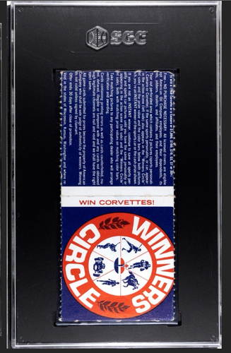 1968 American Oil Panel GAY BREWER/BABE RUTH SGC 1.5 FAIR - Picture 2 of 2