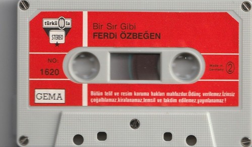 Ferdi Özbegen Bir Sir Gibi Türküola 1620 Türkische Musikkassette MC - Picture 4 of 4