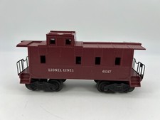 Lionel Lines #6017 O Gauge Brown Caboose Good Condition