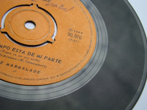 THE MARMALADE BABY MAKE IT SOON 1969 UNIQ PS & ERROR MEGARARE CHILEAN PRESS!!! - Picture 11 of 12