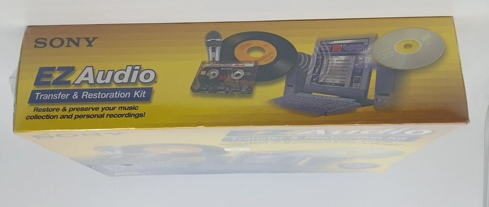 SONY MAGIX EZ Audio Transfer & Restoration Kit w/ (3) Blank CD-R Discs, Sealed - Image 3 of 3