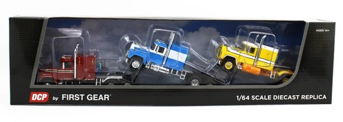 DCP 1:64 *MACK R MODEL* Semi Truck with Flattop Sleeper 3pc TRIO-SET #2 *NIB* - Picture 6 of 6