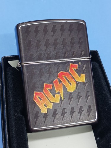 Zippo 49014 AC/DC Gray Dusk Finished - Picture 7 of 10