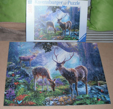 Ravensburger Puzzle 500 Teile Hirsche im Wald