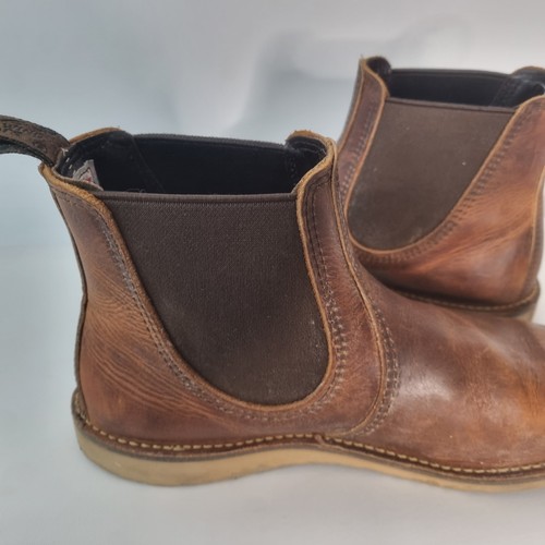 Red Wing Boots Heritage Style 3311 Weekender Chelsea Slipper Braun Herren 10 D - Bild 9 von 16