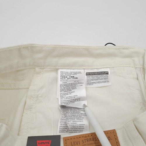 Levi's Jeans Hoch Losen Hosen Damen Stretch Locker Bl9 Größe W30 L31 - 第 11/14 張圖片