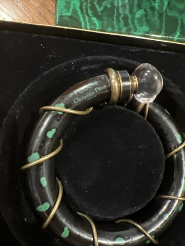 Vintage 1985 Christian Dior “Poison” Refillable Perfume Bracelet *Empty* - Picture 2 of 8