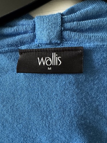Wallis Ladies Short Cropped (bolero?) Cobalt Blue Cardigan Size M - Picture 7 of 10