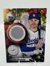 2025 Topps Holiday - Relics Freddie Freeman #PR-FF (MEM)