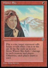 Winter Sky - Medium Play MTG Homelands