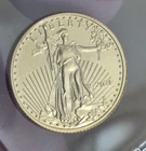 2021 American Gold Eagle $5 1/10 oz Fine Gold Bullion Coin Mint Five Dollar Flip