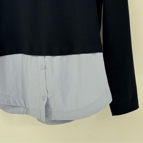 Sudadera Athleta Gallery Top 2.0 Azul Marino Informal XS Petite - Imagen 7 de 16