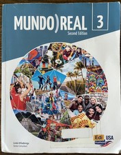 Mundo Real Student Edition Level3,  Second Edition  Paperback  2020 Book Only