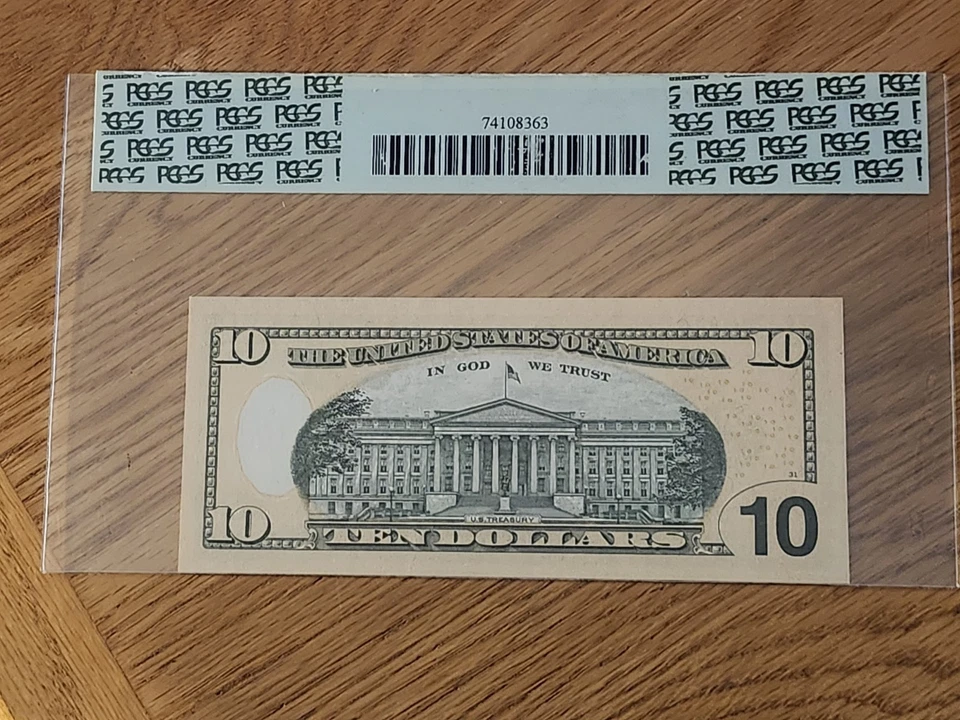 2004 A $10 ATLANTA STAR NOTE CERTIFIED PCGS 67PPQ ONLY 9600 MINTED - Image 4 of 4