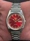 Vintage Refurbished Seiko 5 Automatic Men's Day/Date Japan Made Wrist Watch