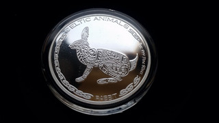 500 Francs Tchad 2021 Rabbit 1 Oz. Feinsilber