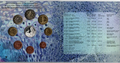 GRIECHENLAND 2012 - Offizieller Euro Kursmünzensatz - Papanicolaou - inkl. Silber 10 Euro - Bild 2 von 3