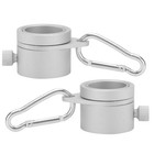  1 Set Flaggenstangenhalter Anti-Wrap Rotierender Flaggenhalter Fahnenmastring