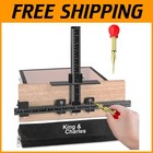 Alloy Cabinet Handle Jig with Center Punch