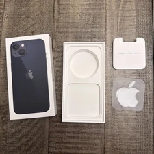 Retail Box for Apple iPhone 13 Black BOX ONLY