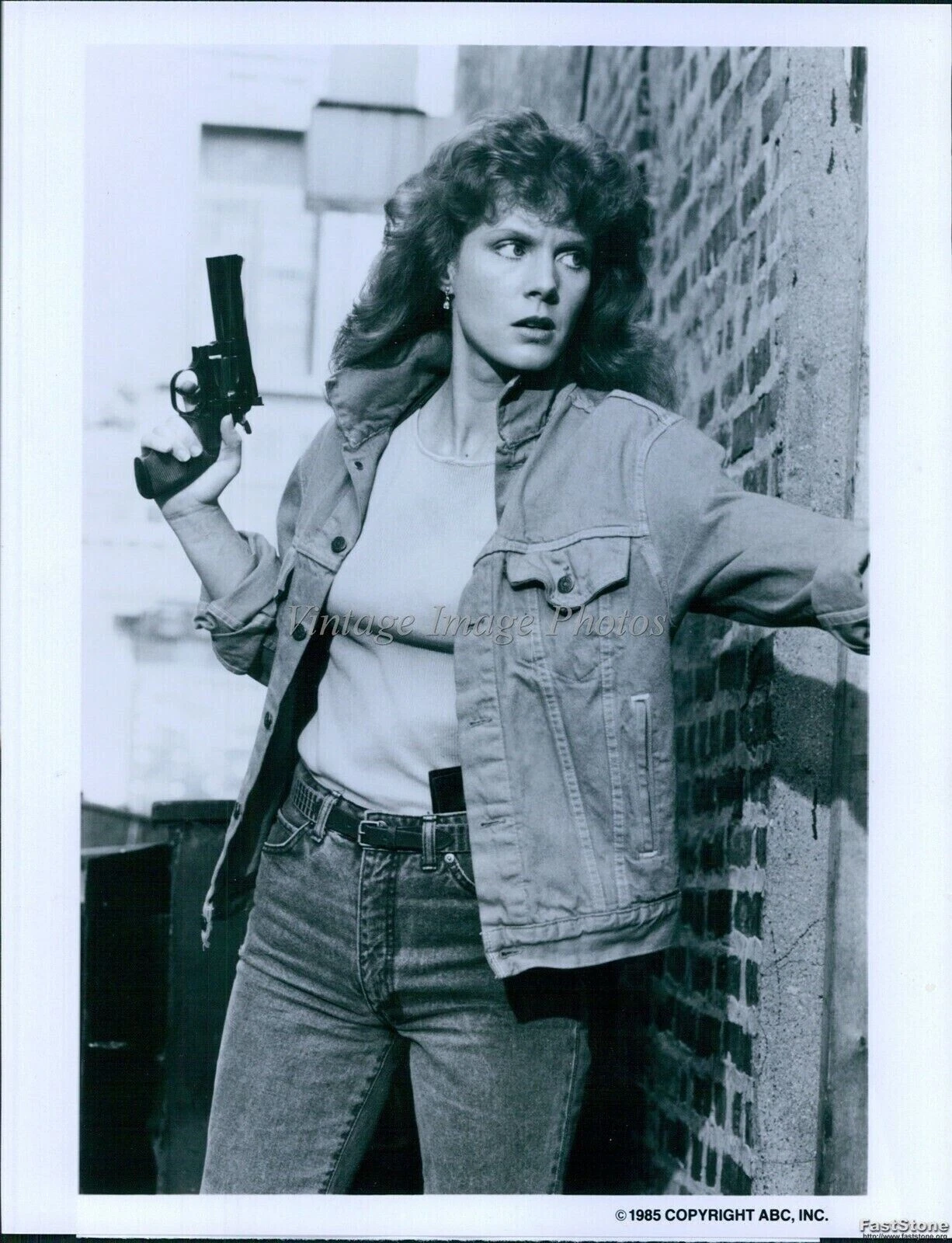 1985 Photo Jamie Rose As Katy Mahoney In Lady Blue Crime Series Actor 7X9 Press - 画像1/2