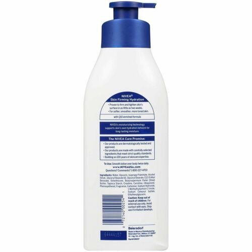 NIVEA Skin Firming Hydration Body Lotion Q10 Enriched Normal Skin 16.9 Oz 3 Pack - Picture 5 of 9