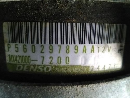 2019 Jeep Grand Cherokee Alternator 3.6 Liter - Picture 6 of 12