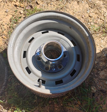 73-87 Chevy Gmc C10 K10 15x8 6 Lug Rally Wheel Rim  Front Center