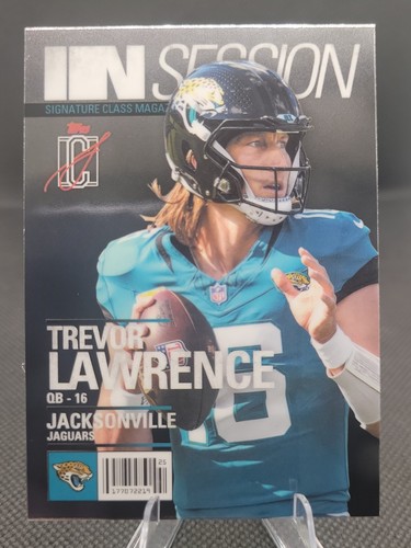 2025 Topps Signature Trevor Lawrence Base (RAW)
