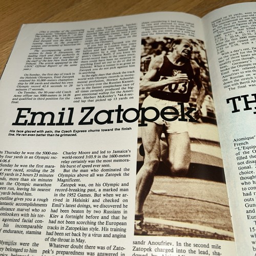 February 1977 THE OLYMPIAN, UNITED STATES OLYMPIC COMMITTEE  - Speed Skating - Picture 10 of 14