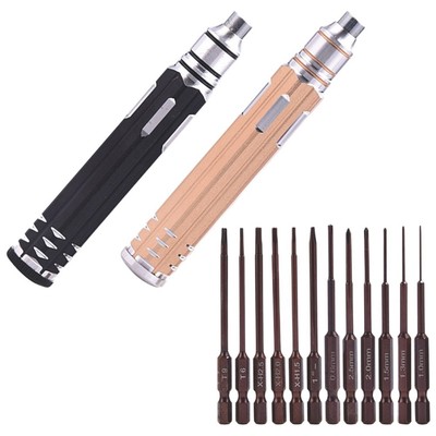 12 in 1 Hex Screwdrivers Set RC Hobby Tool for RC Car Model Robotics Home Repair