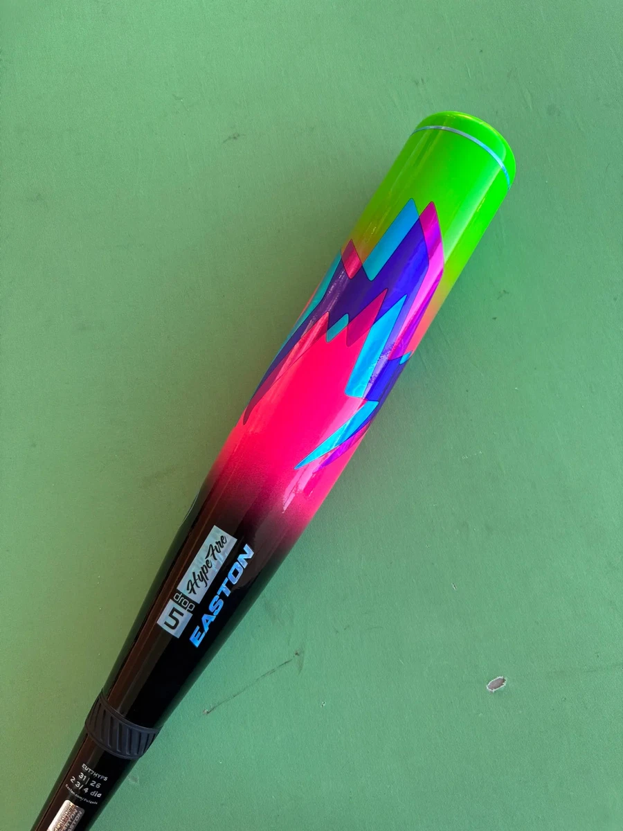 Bate compuesto Easton Hype Fire 2027 certificado por la USSA (-5) 26 OZ 31"