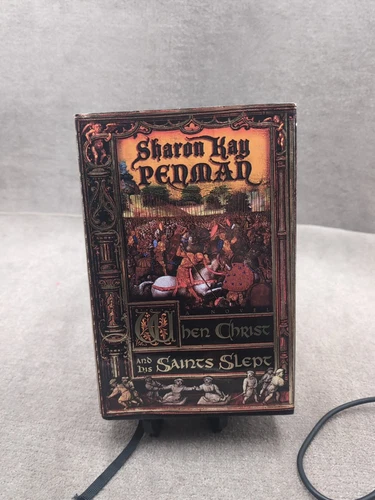 When Christ and His Saints Slept Sharon Kay Penman HC 1st Edition / 1995 Dust Ja