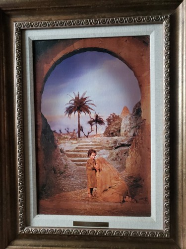 Pasión de Cristo, arte enmarcado de carpintero, madre e hijo, etiqueta Mel Gibson 2003 - Imagen 4 de 17
