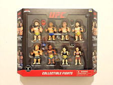 PMI UFC Collectible Fights Octagon Fighters Collectible Fights Figurines Set NEW